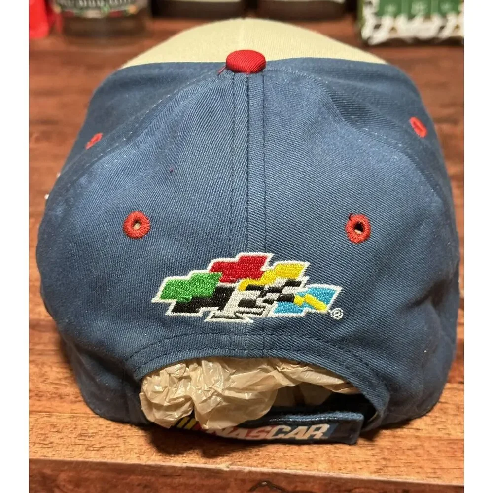 Daytona 500 Great American Race 2007 Hat Navy Beige Red Strapback